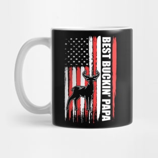 Best Buckin’ Papa Hunting Lover Father's Day Mug